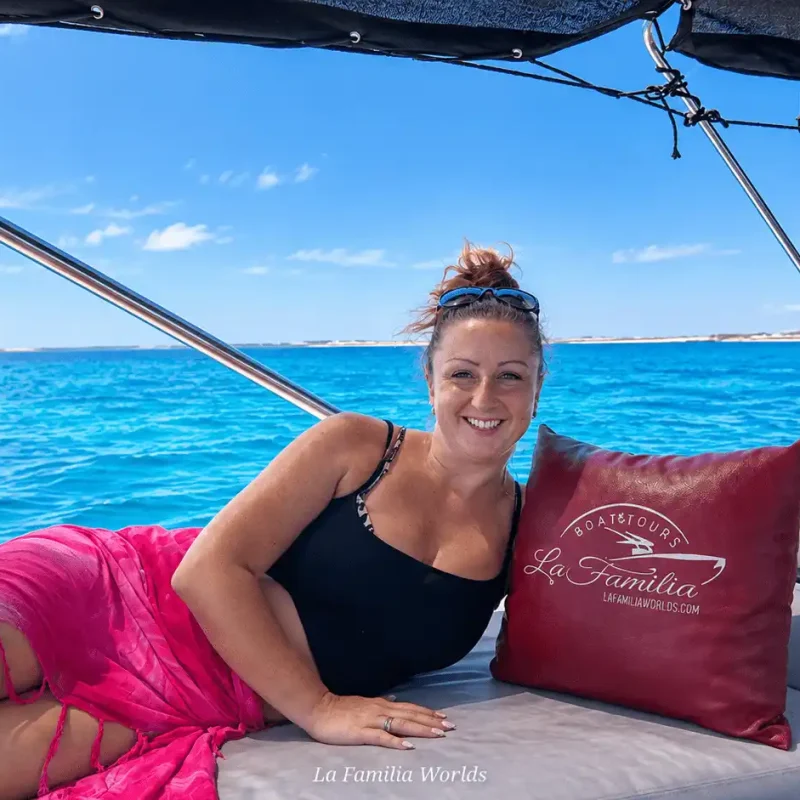 Turquoise Escape on the Boat Deck
